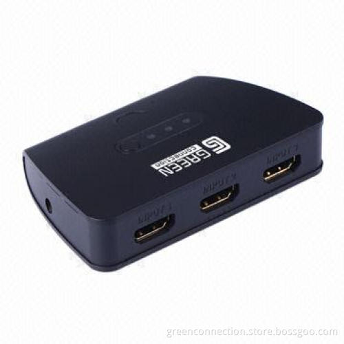 3 x 1 HDMI® Switch, Full HD 1080p Resolution